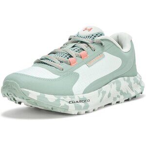 🆕 Women's Charged Bandit Trail 3 Sneaker Hydro Green/Silica Green/Blush Orange